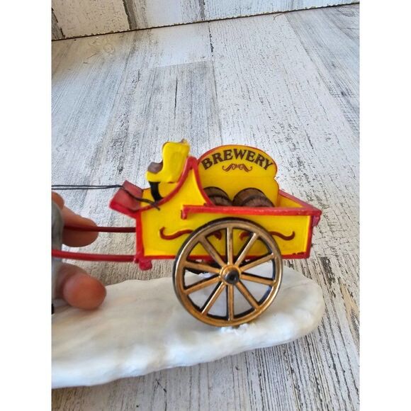 Lemax brewery wagon carriage enchanted Forest Xmas accessory horse - Picture 7 of 8